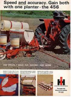 1966 International Harvester IH 456 Planter Tractor Ad  