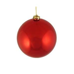  Shiny Red Hottie Shatterproof Christmas Ball Ornament 6 