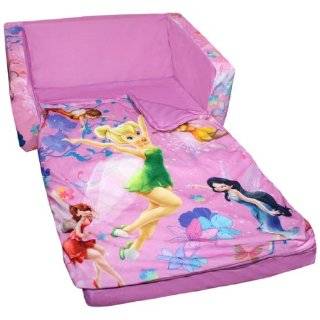 Disney Fairies Tinker Bell, Pull Out. Slumber Bed, Foam, Light Weight 