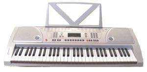 NEW 61 Keys Silver Electric Keyboard Piano Starter  