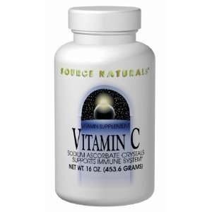  Vitamin C Sodium Ascorbate Crystals 16 oz crystals   Source 