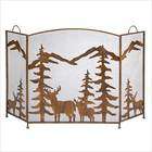 khol Exclusive Rustic Forest Fireplace Screen