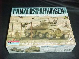 Monogram Panzerspahwagon armored military land vehicle 1/32 model kit 