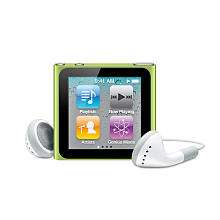 Apple® iPod nano® 8GB   Green (6th Gen)   Apple   
