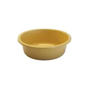 4869 75  Basin Wash Plastic Disposable Gold Round 5qt Ea by, Medical 