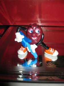 California Raisins w/Guitar Cake Topper Character Toy Figure  