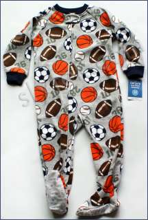 style 18 carter s 1 one fleece footed pajama balls gray click on 