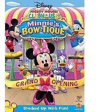 Disney Mickey Mouse Clubhouse Minnies Bow tique DVD   Walt Disney 