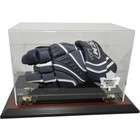 Caseworks Toronto Maple Leafs Hockey Player Glove Display Case, Brown