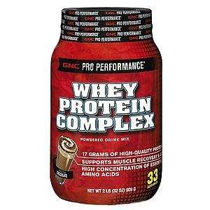  GNC Pro Performance Whey Protein Complex, Chocolate, 2 lb 