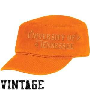   Ladies Tennessee Orange Tonal Vintage Military Hat