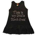 3pearlskids Black Sleeveless Dress Baby Girl Dress 6M