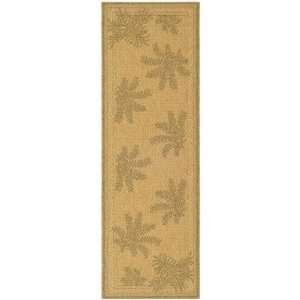 Safavieh CY6683 39 Courtyard Collection Natural and Gold Indoor 