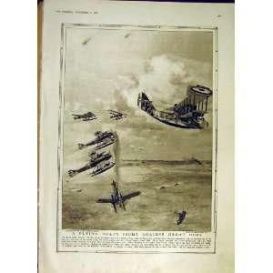   Flying Boats Cable Navy Air Force Ww1 Aeroplane 1918