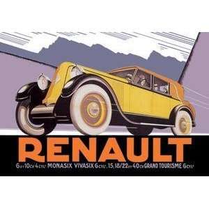  Vintage Art Renault   00232 8