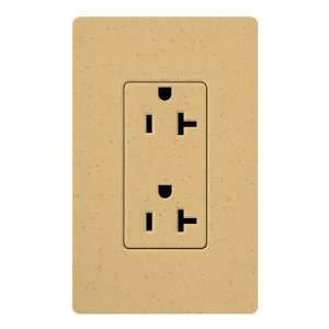  Lutron SCR 20 GS, 20Amp Receptacle Receptacle, Goldstone 