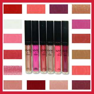 NYX ROUND LIP GLOSS   PICK YOUR 1 FAVORITE COLOR  