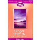 Now Foods, Ginger Tea, 30 Tea Bags, 2 oz (60 g)