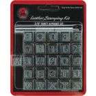 Leather Factory Easy To Do Series Stamp Set Fancy Alphabet 3/8