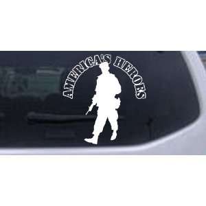  White 18in X 16.6in    Military American Heroes Military 