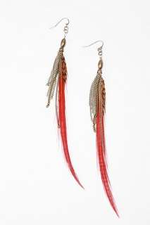 UrbanOutfitters  Tribal Feather Earring