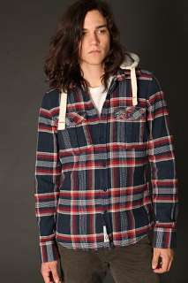 UrbanOutfitters  Superdry Hooded Lumberjack Shirt