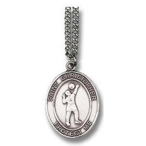  VOLLEYBALL Pendant   St. Christopher