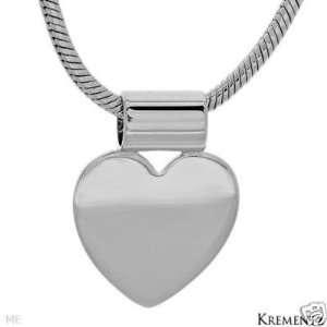   KREMENTZ 16 Sterling Silver Heart Pendant Necklace 
