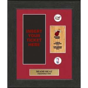  Miami Heat Framed Ticket Display