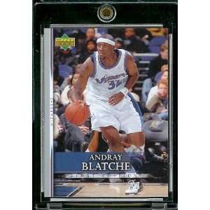 Upper Deck First Edition # 165 Andray Blatche   NBA Basketball Trading 