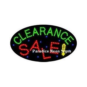  Clearance Sale LED Sign (Oval)