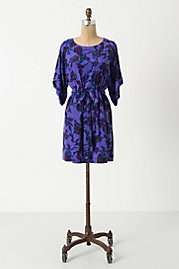 silk dress   Anthropologie