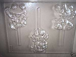 BABY MUPPETS MISS PIGGY KERMIT & FOZZY CANDY MOLD**  