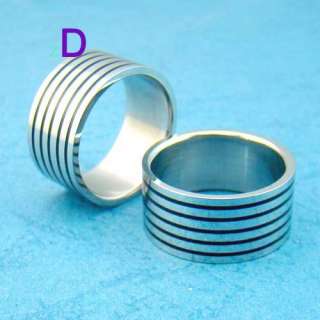   Mens Wide Vogue Stainless 316L Steel Thumb Ring Jewelry Modern  