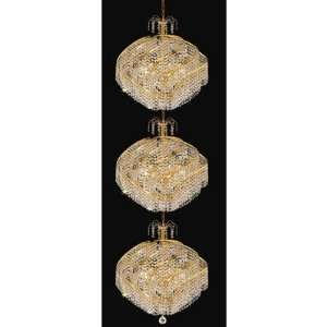   8052G26G/RC chandelier from Spiral collection