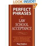 Perfect Phrases for Law School Acceptance (Perfect Phrases Series) by 
