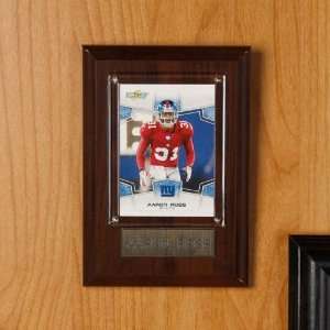  NFL New York Giants #31 Aaron Ross 4 x 6 Plaque 