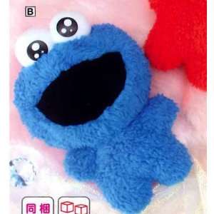 The Sesame Street   Middle Size Plush   Cookie Monster (11). Imported 