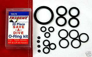 SAVE A DIVE O ring 20 Piece Kit, SCUBA equipment diving accessorie 