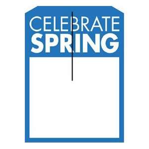  Celebrate Spring   Slotted Tags (100pk)   5x7 Office 