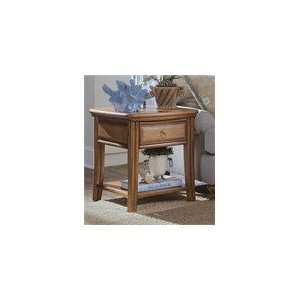  American Drew Antigua End Table with 1 Drawer