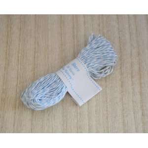  Shore  Light Baby Blue & White Eco Luxe Bakers Twine 