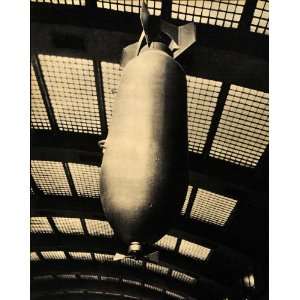  1941 WWII Aerial Bomb A. O. Smith Corp. Milwaukee Print 