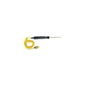  Thermocouple Microtip Probe, 4 ft Extended Coiled Cable, Type K Home