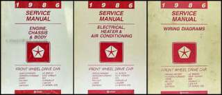   yorker laser shop manual set 1986 service manual front wheel drive car
