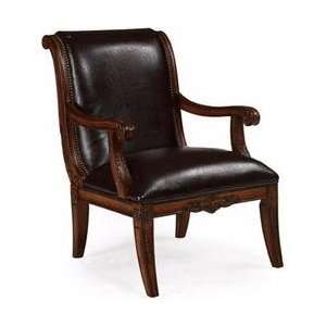  Leather Powell Furniture Classic Seating Alexandria Scroll 