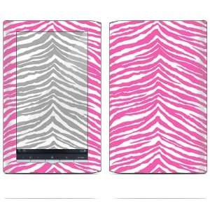 Sony Reader PRS 950 Decal Sticker Skin   Pink Zebra