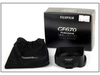 New* Fuji/Fujifilm GF670 6X6 Professional lens hood  
