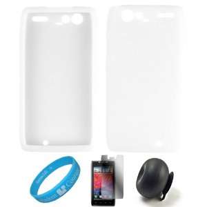 Clear Smooth Rubber Soft Silicone Protective Skin Back Cover Case For 