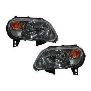  Chevy HHR Chrome Headlights OE Style Replacement Headlamps 